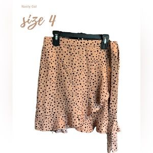 Polkadot Wrap Skirt
